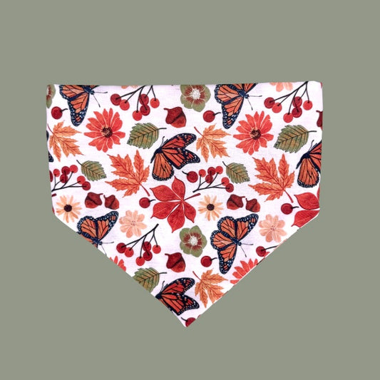 Fluttering Into Fall Bandana