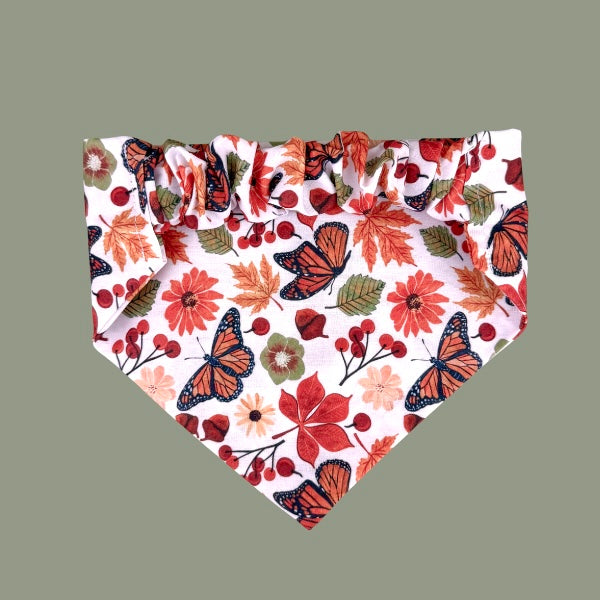 Fluttering Into Fall Bandana