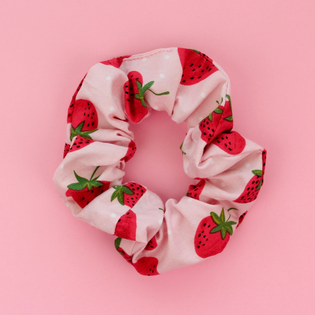 Strawberry Delight Scrunchie