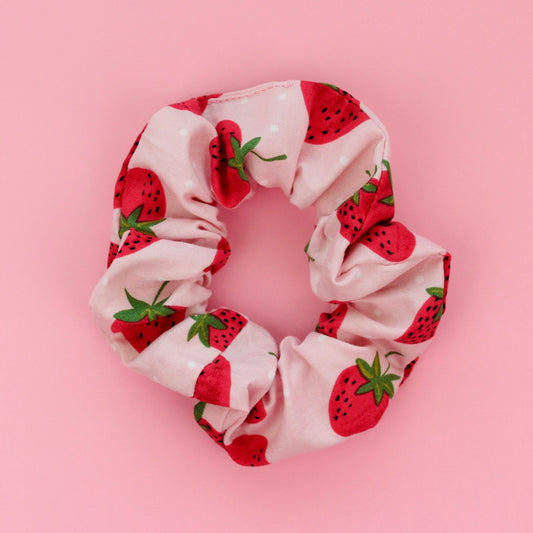Strawberry Delight Scrunchie
